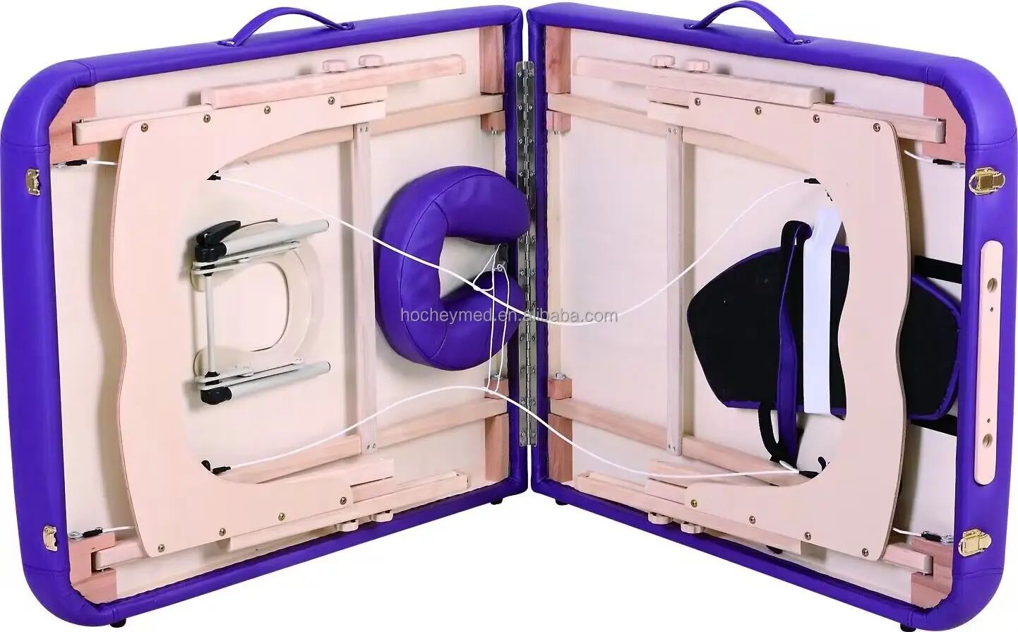 Hochey Modern 3 Fold Massage Bed Camillas Microblading Camilla De