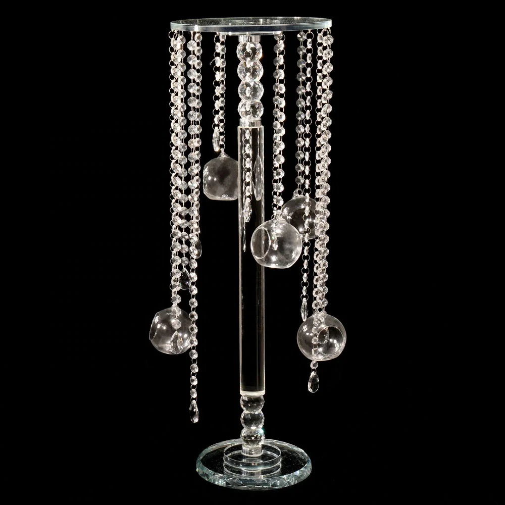 Высококачественное свадебное украшение для дома/Вечеринки/свадьбы, кристальная подставка для цветов