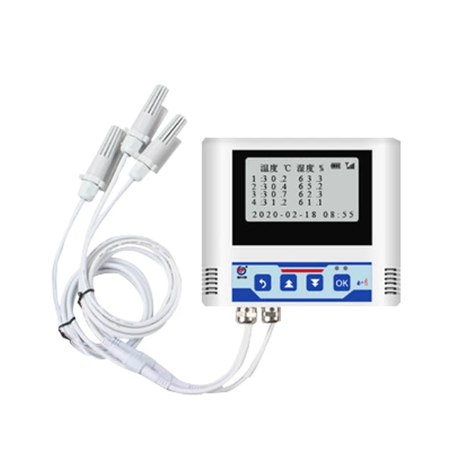 Multi Channel Data Logger Wifi Temperature Humidity Wireless Temperature and Humidity Sensor