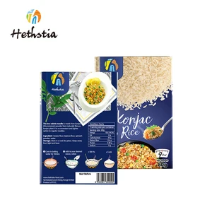 High Fiber Sugar Free Low Carb Organic Keto Vegan Diet Friendly Ideal for Konnyaku Dried Rice  Slimming