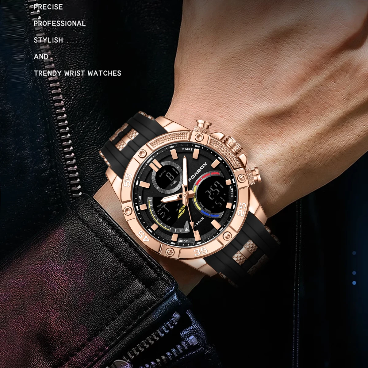 Mens FOXBOX FB0005 Mechanical Watch - Luxury & Creativity