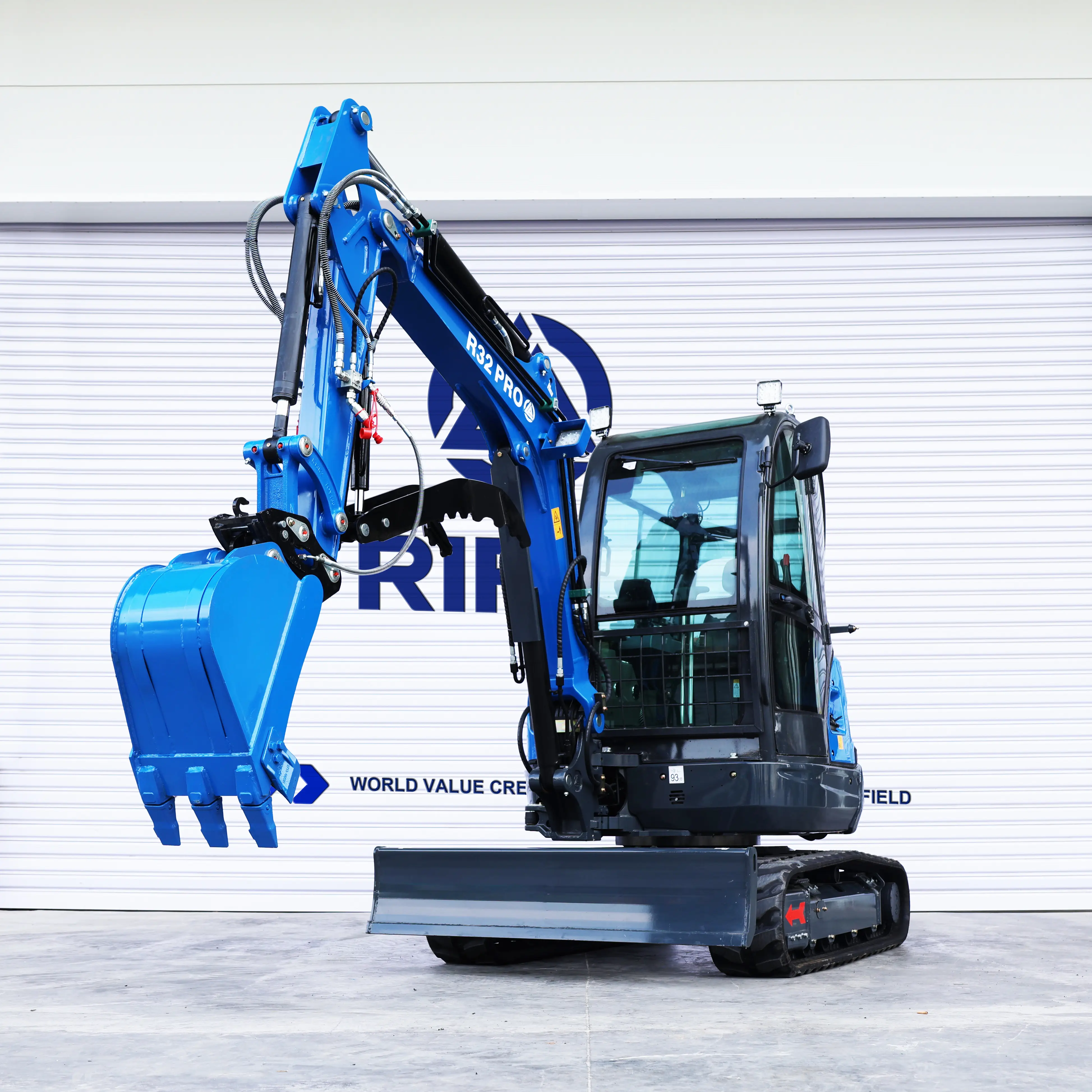 Rippa R32 Home Use Dig Excavator Household Scavatore Excavator 3.5Ton Kubota Engine Mini Excavator