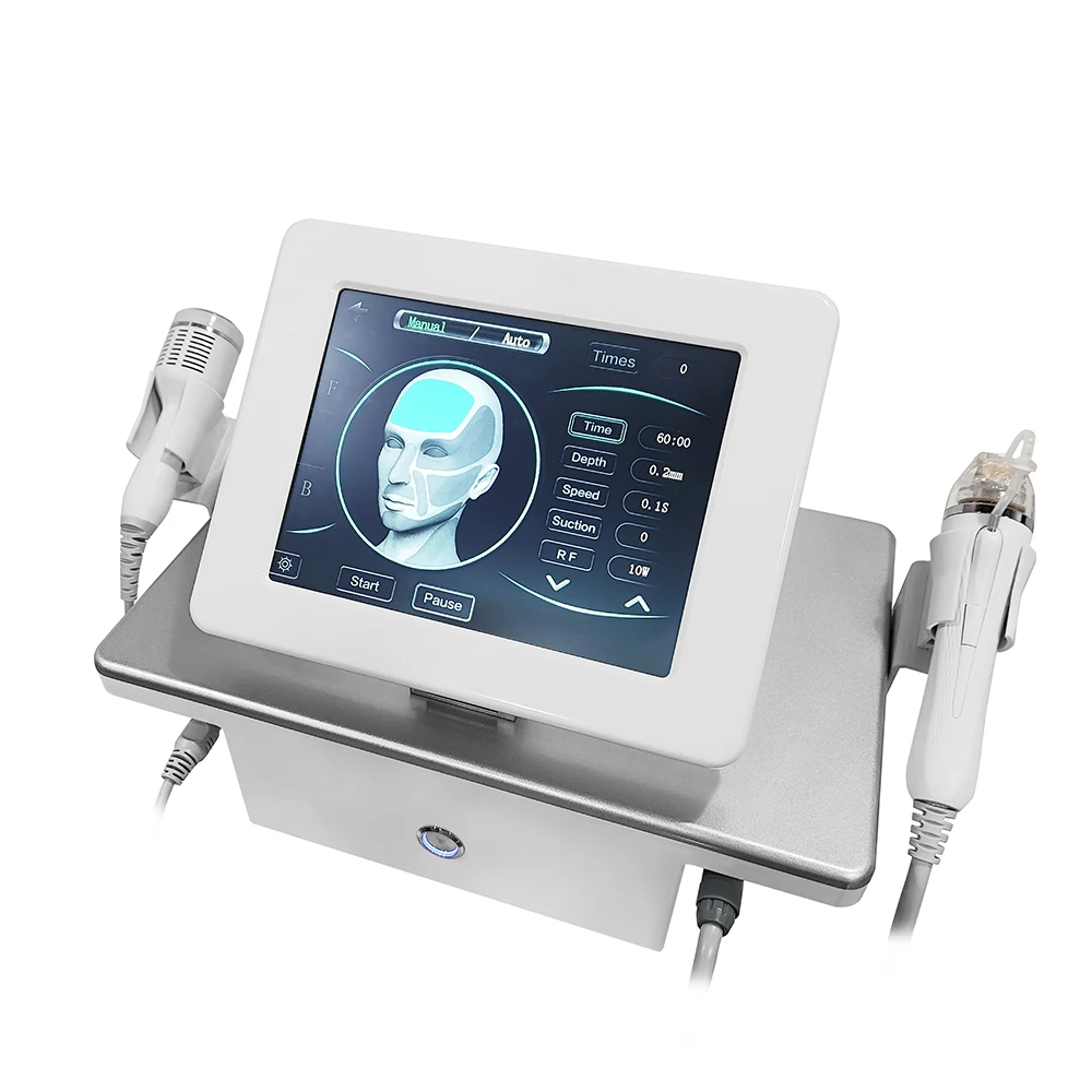 Facial Radio frequency vacuum rf Skin Tightening Rf Microneedling Machine