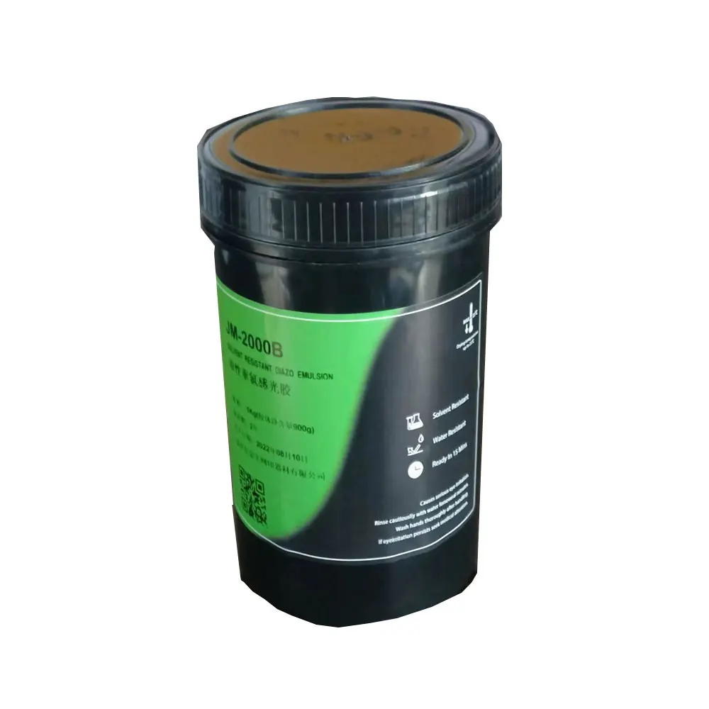 Diazo Photo Emulsion para sa Silk Screen Printing para sa Solvent Base Ink at UV Cured