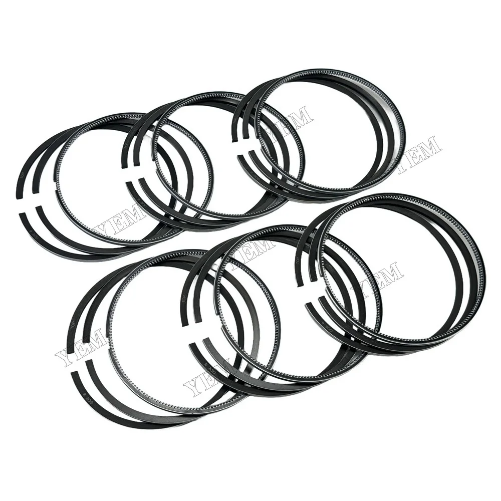 Piston Ring 23430-84010 23430-84000 Fit for Hyundai D6CA Engine Parts 2