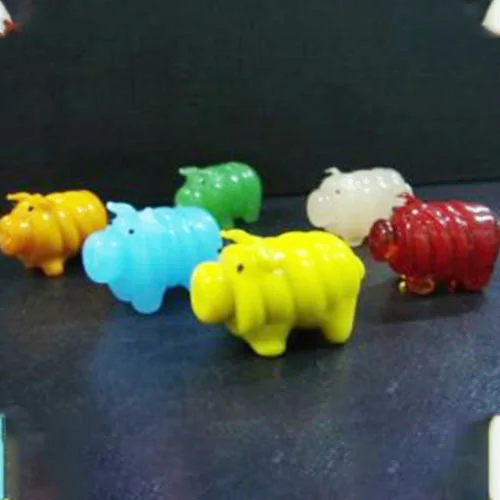 Художественное стекло ручная выдувная стеклянная фигурка