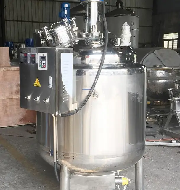 Wholesale Plant Drying Equipment Electric Heating Stainless Steel Reaction Kettle Tank New Condition Motor Core Components Food