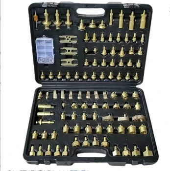 46-Piece Auto Repair Small Socket Kit 1/4 Hand Power Source Small Ratchet Screwdriver Tool Set 1-Year Warranty Hard Case