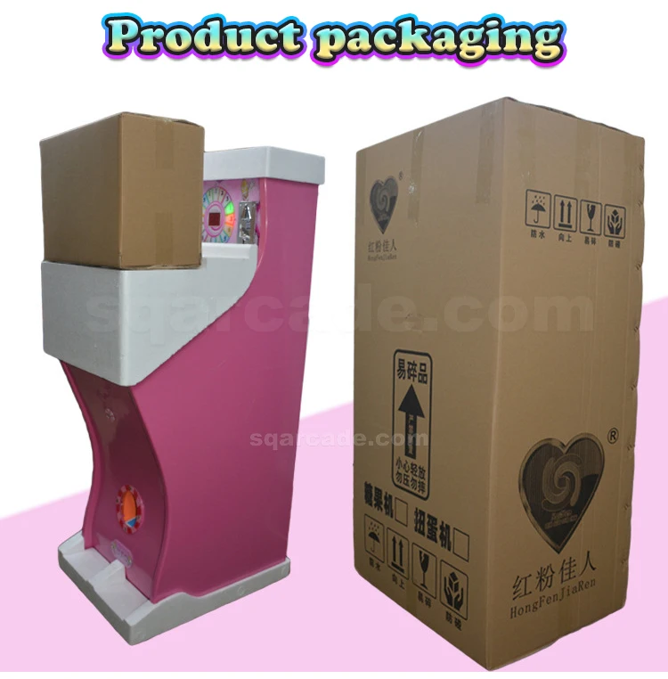 Coin Machine Turn Table Coin Operated Arcade Turntable Capsule Ball Game Toy Vending Machine ...
