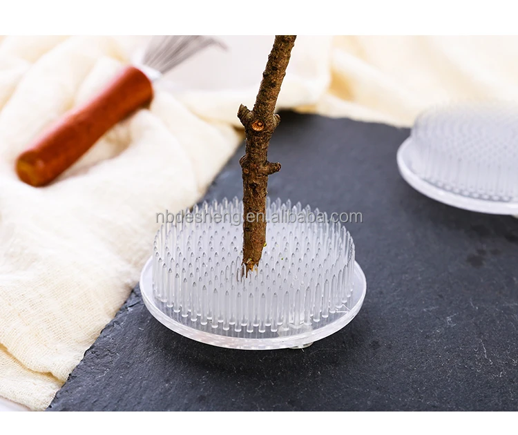 Wholesale Plastic Ikebana Pin Frog Ikebana Floral Frogs Flower Holder