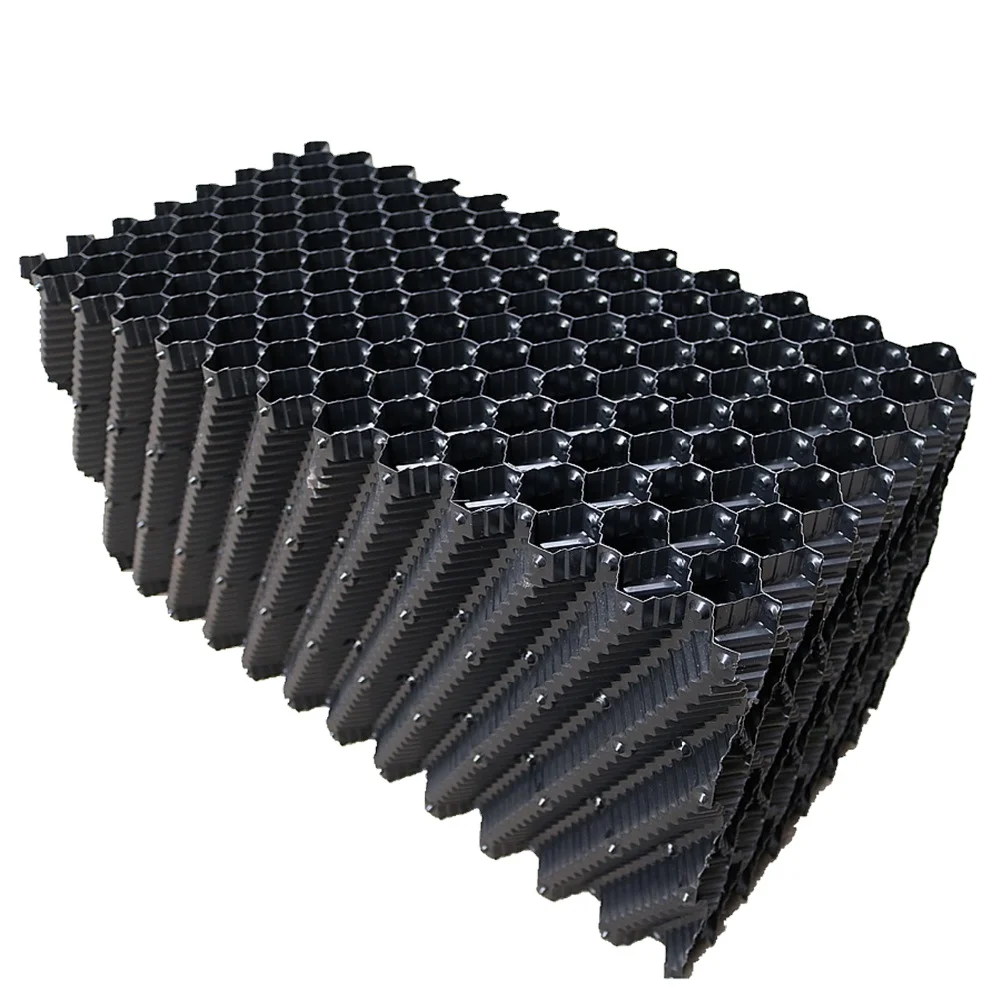 Industrial Evaporative Cooling Tower Filler Pack/ PVC Material Cooling  Tower Fill Packing