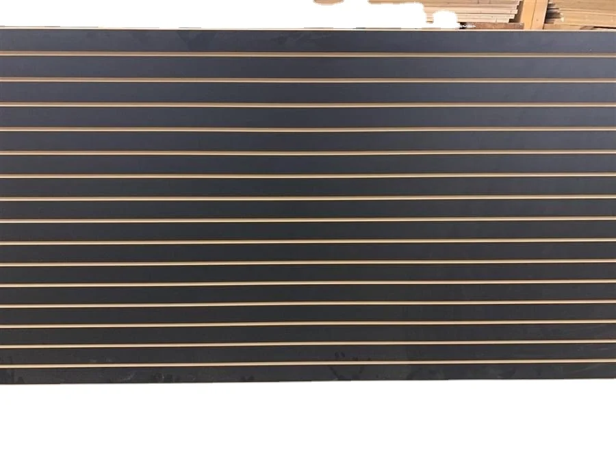 Slat Board,groove Mdf,slotted MDF for Slatwall Display