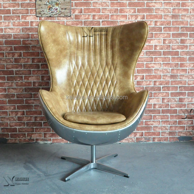 industrial egg chair