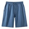 Pantalón corto de felpa 260g azul