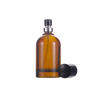 Manufacturer Custom Vintage Bottle Perfume 30ml 50ml 100ml Amber Clear Round Cosmetic Perfume Glass Bottle