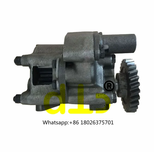 Diesel Engine Parts  Oil Pump 6128-52-1013 for Komatsu S6d155-4 Excavator Parts