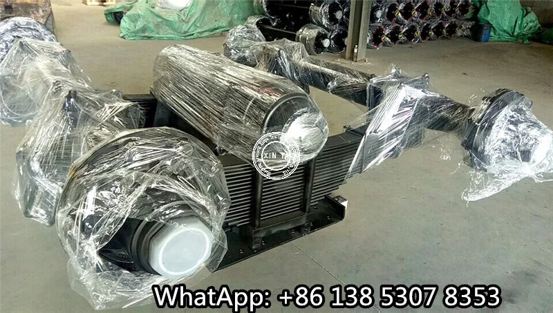 Factory Price Rear Axle for Bogie Suspension boogie Axle for Trailer Truck Axle for Bogie Suspension