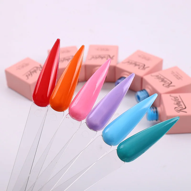 Robifel Free Customized Logo Professional Salon 60 Color UV Gel Polish Nail Set