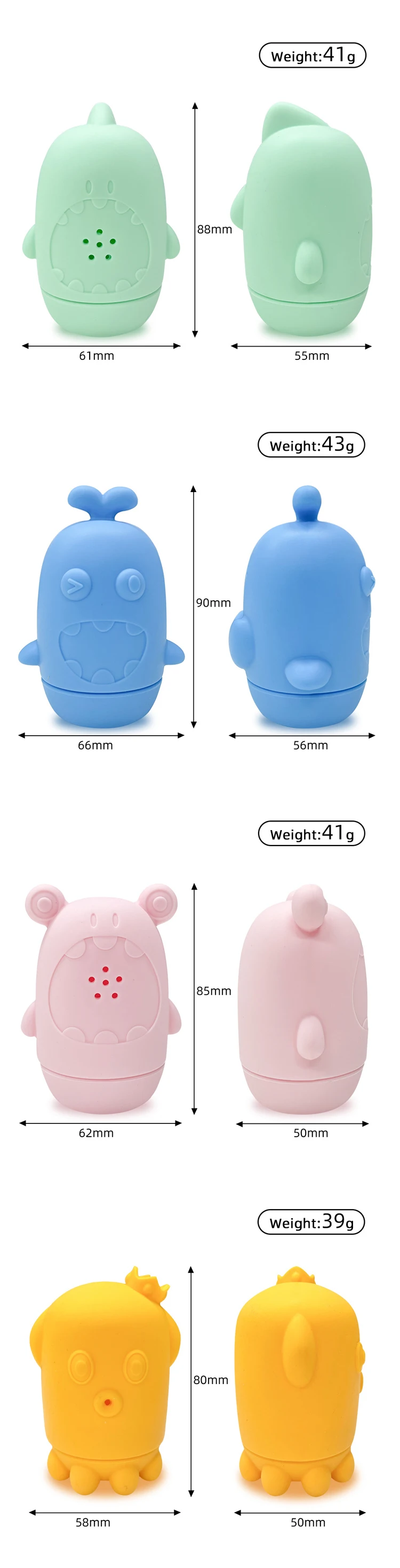 Creative New Silicone Float Toy for Bathing and Washing Children's Water Play Bathroom Toy supplier