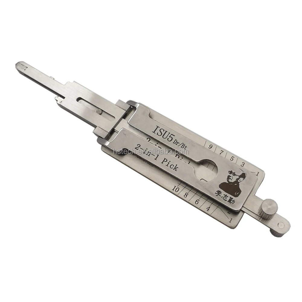 Original Lishi 2 in 1 ISU5 Lock Pick and Decoder for Isuzuki