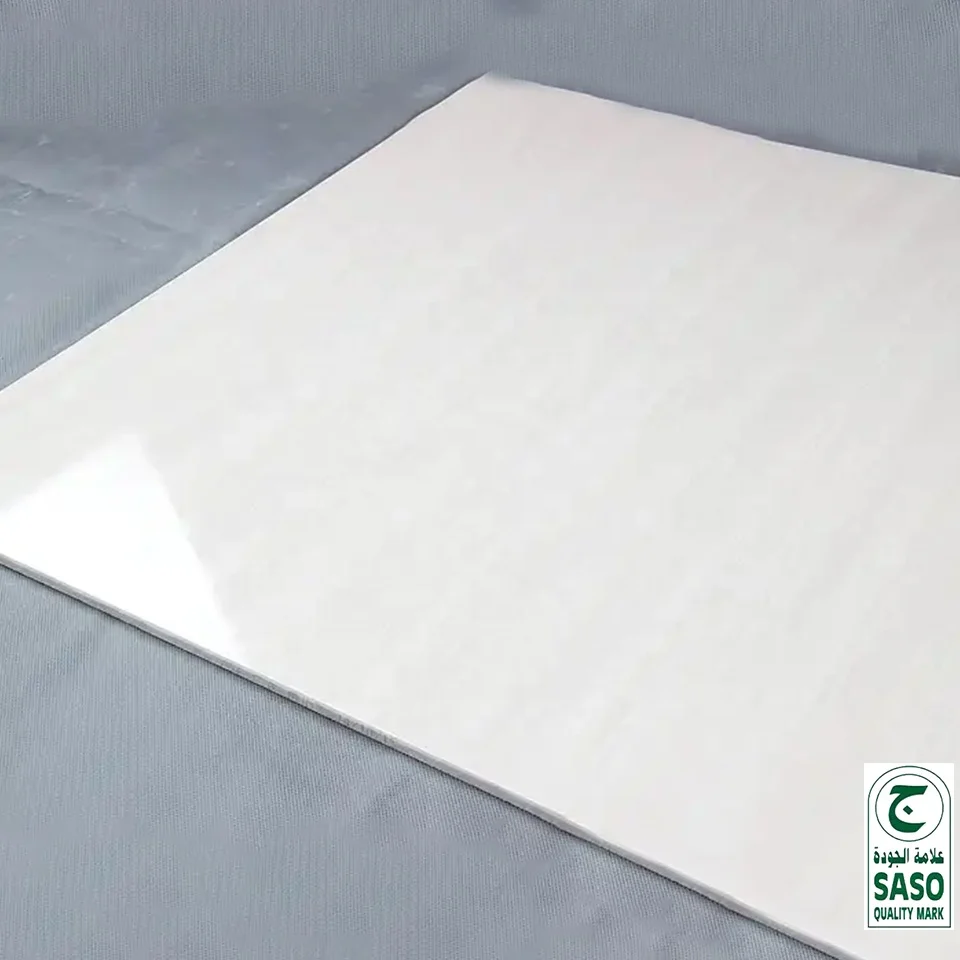 Fair Line High Gloss Light Grey White Polished 600x600 Porcelain Floor Wall Tiles