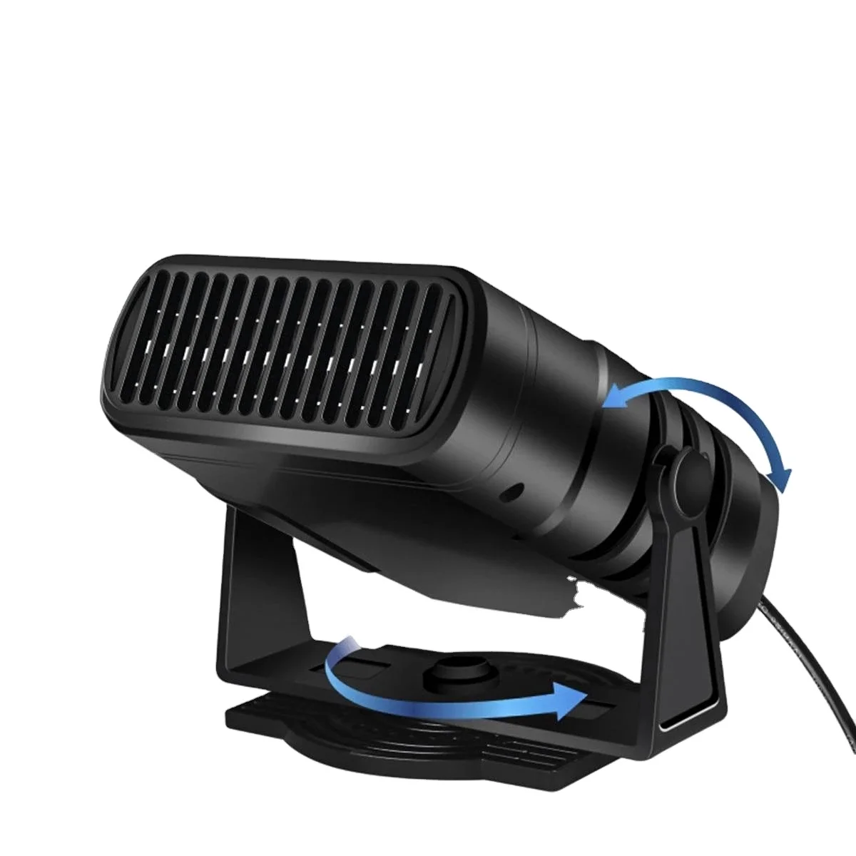 Автомобильный обогреватель 12 В/24 В 120 Вт, Электрический охлаждающий нагревательный вентилятор, портативная электрическая сушилка для лобового стекла, антизапотеватель, антизапотеватель