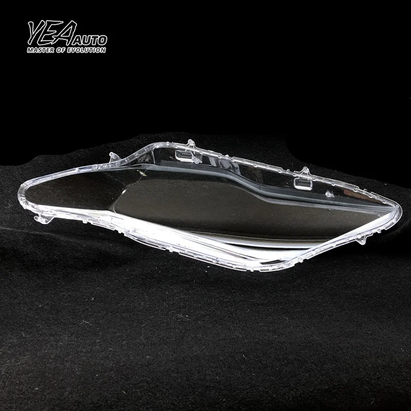 product yea auto car headlight cover lens glass for toyota avalon lens cover 2011 2012 pc lampshade clear shell-34