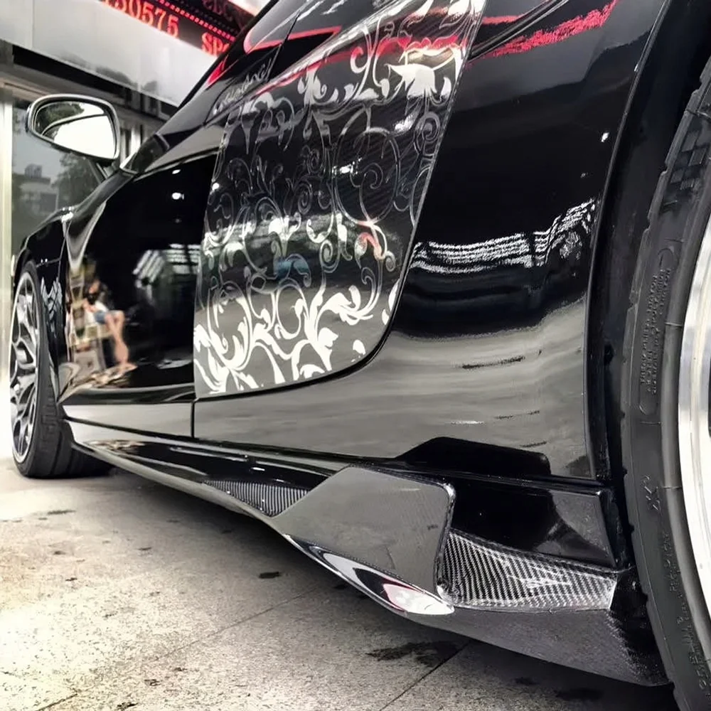 Front Lip Designed For Audi R8 Of The Carbon Fiber Material Front Lip