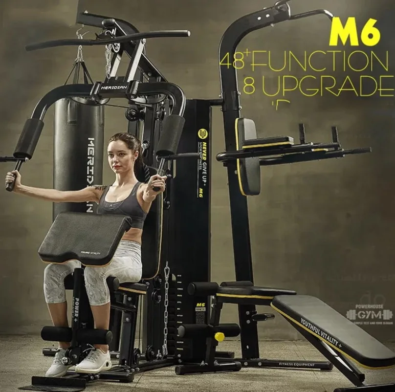 Высококачественное Многофункциональное большое фитнес-оборудование для тренировки мышц груди/рук/брюшных мышц/бокса