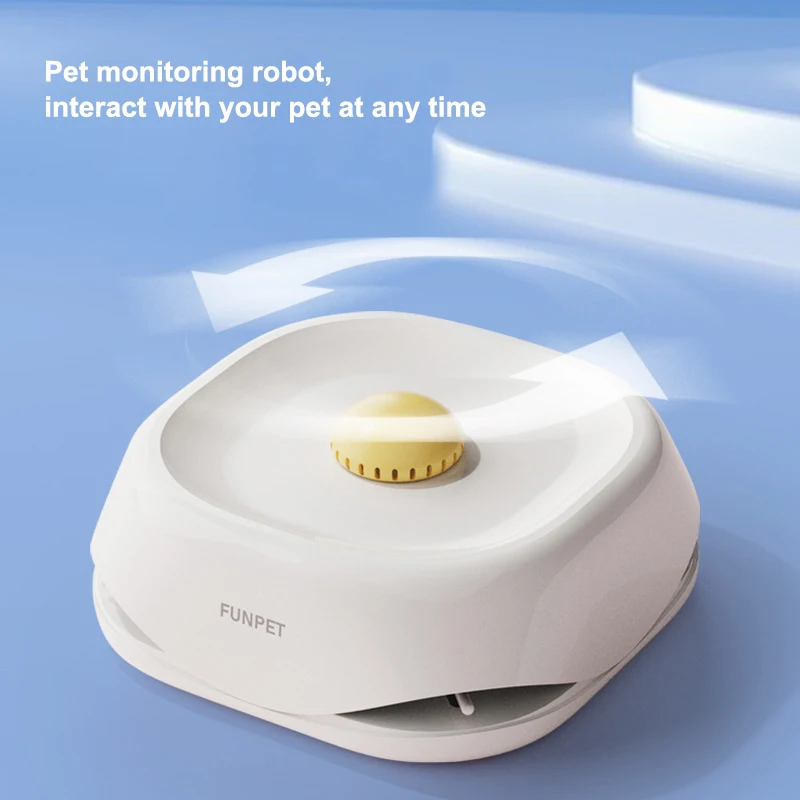 Factory Custom Intelligent Pet Companion Robot Toys Remote Control Laser Smart Interactive Cat Toy Usb Auto Movement Dog Toys