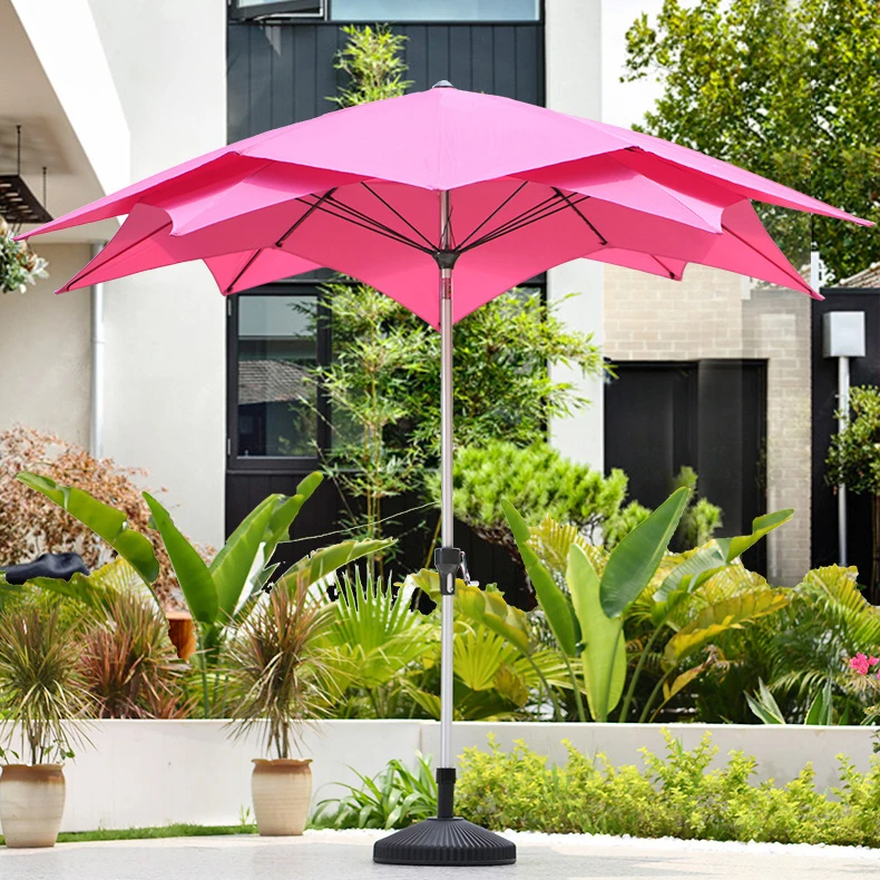 best buy patio umbrellas Best Choice Products 7.5ft Heavy-Duty Outdoor Market Patio Umbrella with Push Button Tilt, Easy Crank Lift