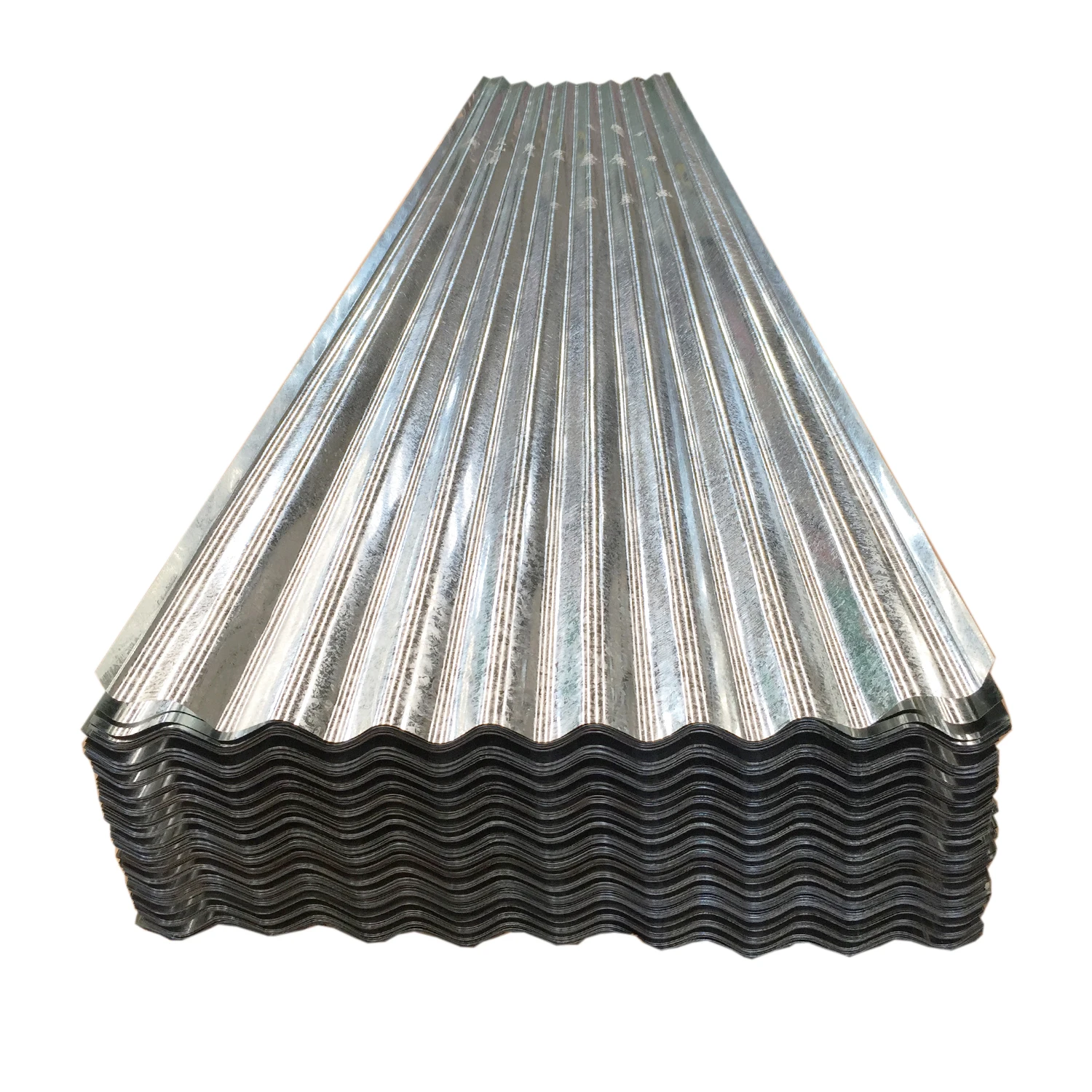 Zinc Coated Roof sheets Galvanized Corrugated Steel Roofing Sheet Steel from China