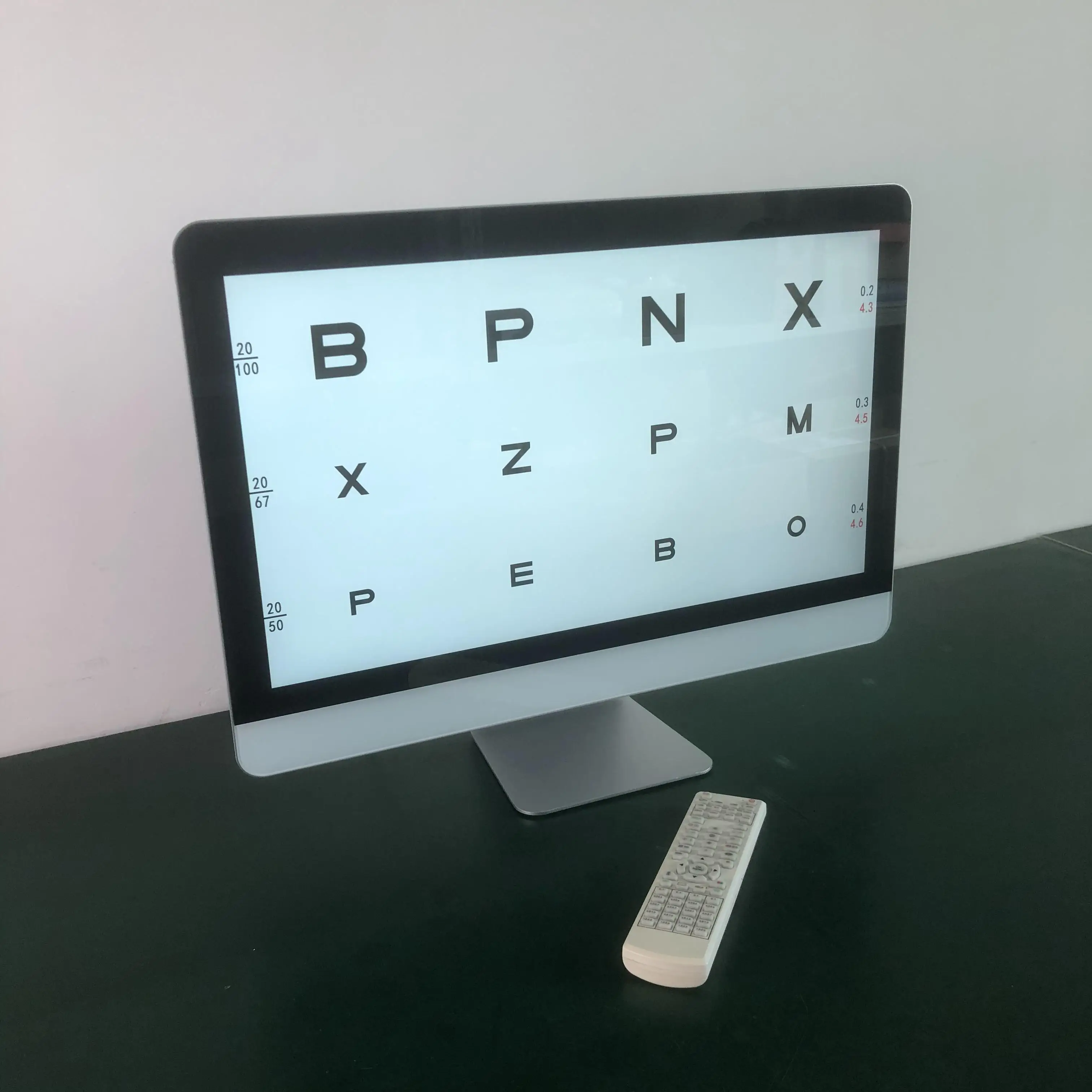 New Type Optometry Equipment 21.5 Inch HD LED LCD Screen Eye test Vision Chart Projector for Optical Shops