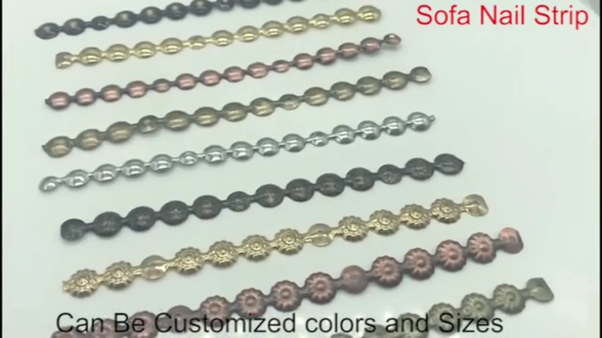 Decotacks Antique Brass Upholstery Nails/tacks Trim,Long Strips Buy