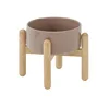 Single bowl + cross frame-Brown