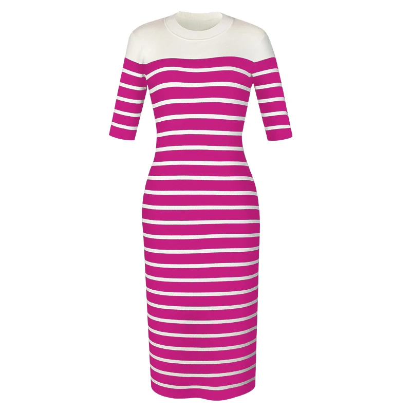 mink pink knit dress Kaia Knit Dress – Traveling Chic Boutique, VA main image 1