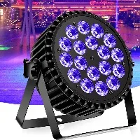 18 LEDパーライト防水IP65定格屋外18x10W RGBW 4in1ステージライト