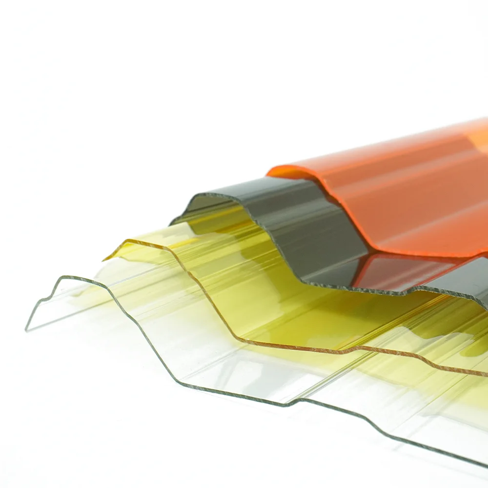 Customized High Strength Clear Corrugated Plastic Polycarbonate/uv