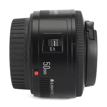 Top Sales YONGNUO YN50mm F1.8 canon Lens Large Aperture Auto Focus Lens for Canon 60D 70D 5D2 5D3 7D2 750D DSLR Cameras detail image