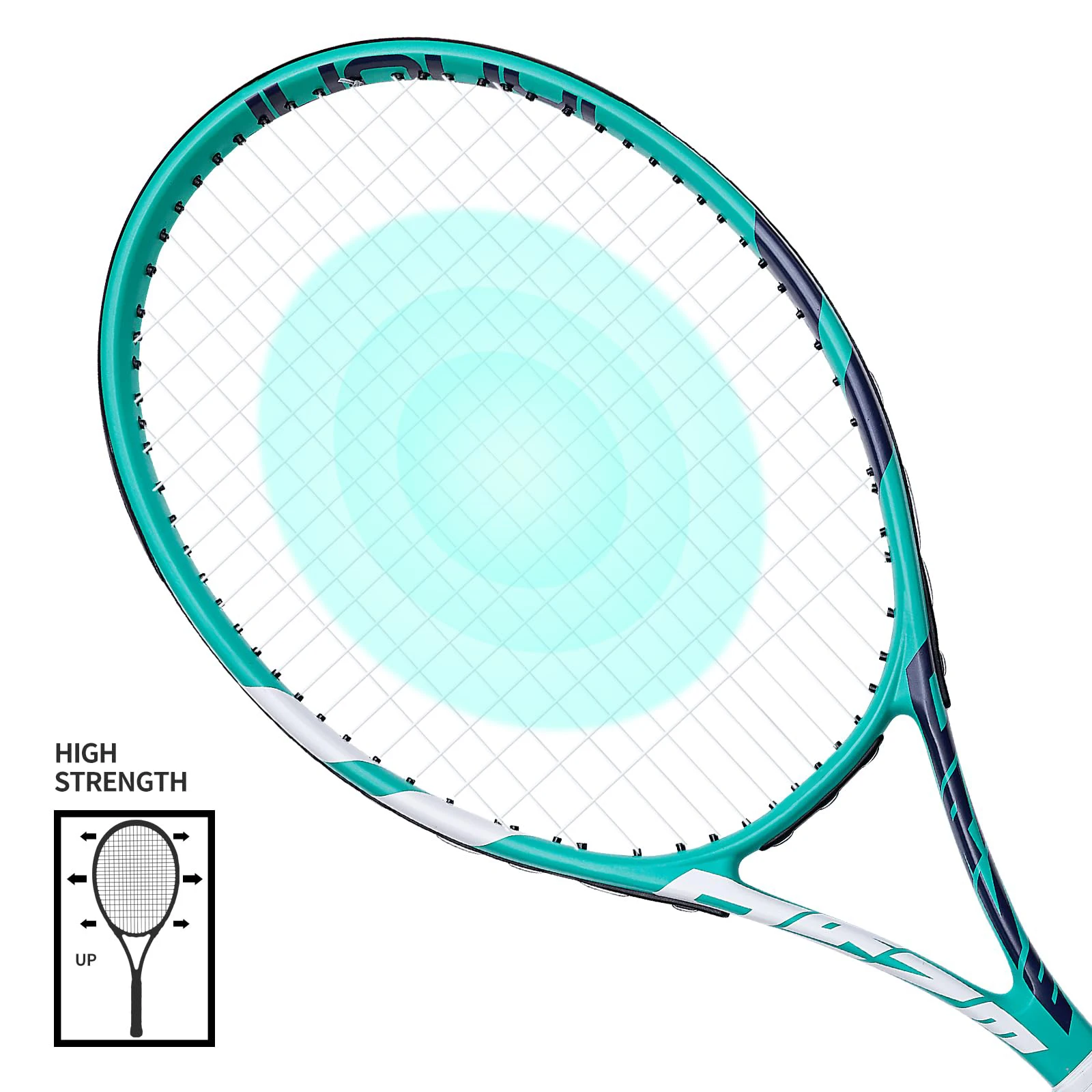 Factory Price Tennis Rackets for Adults, Pre-Strung 27 Inch Tennis ...