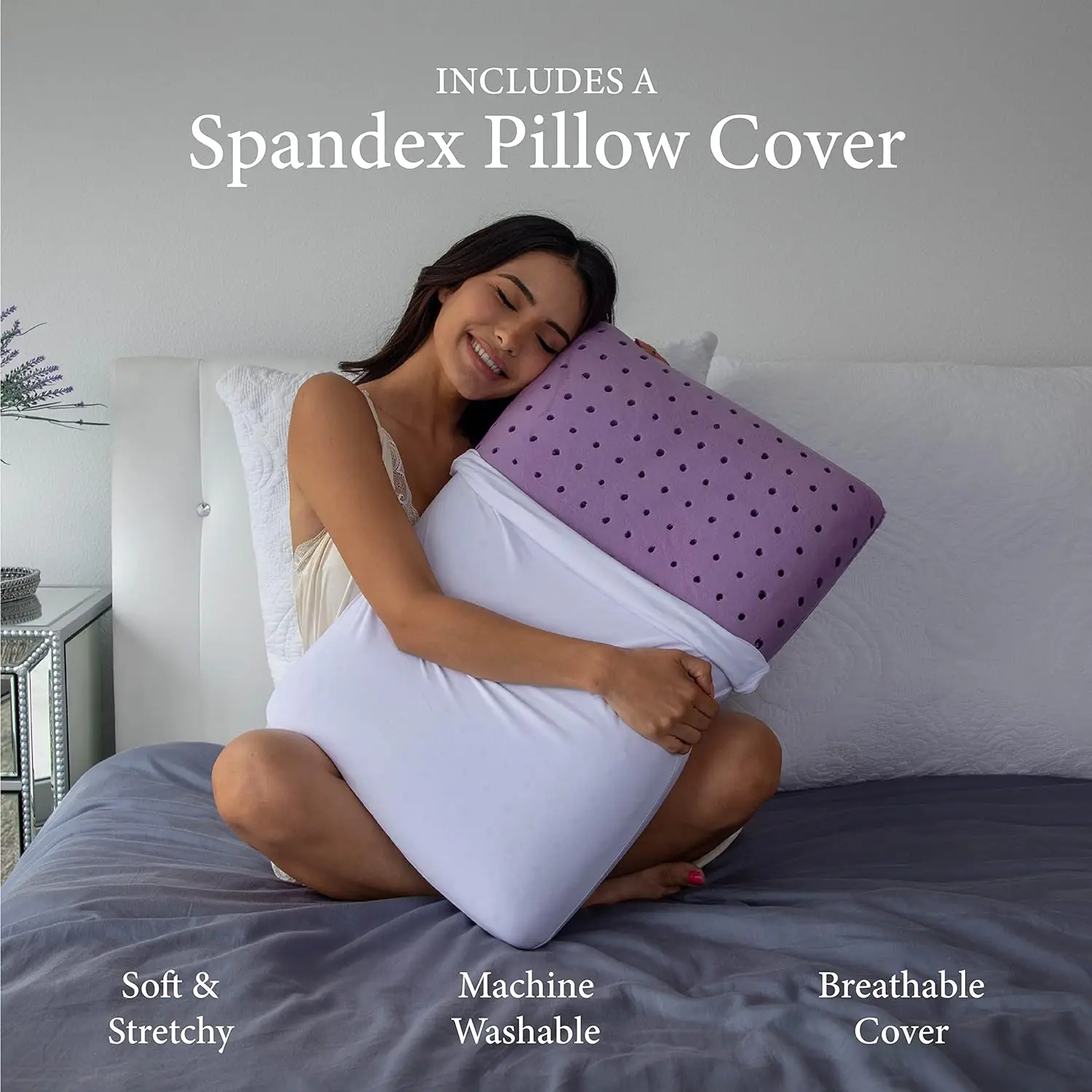 Pharmedoc Cooling Memory Foam Pillows - Healthy Sleep