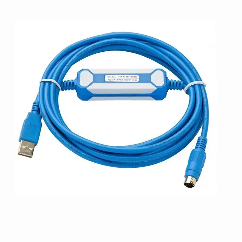 TEBAK USB-AFC8513 for FP0 FP2 FP-X FP-M PLC Programming Cable Nais GT10/30 Touch Panel Line DFP0-U2 AFC8503 Programming Cable
