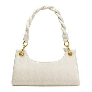 2026 New Fashion PU Leather Luxury Single Shoulder Bag Chain Custom Logo ODM/OEM Factory Wholesale for Women's Handbag Summer