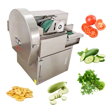 Dicing Machine Adjustable Thickness Automatic Parsley Vegetable Cutting Machine Leaf Stem Lettuce Vegetable Cutting Machine