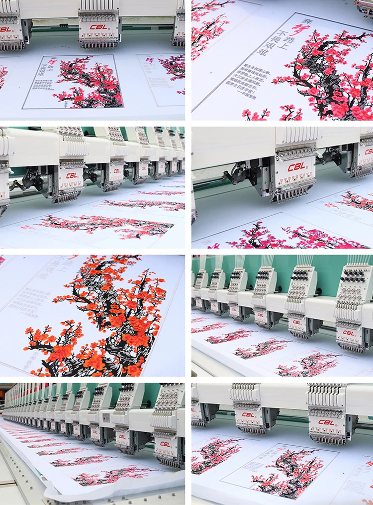 CBL computer embroidery machine  flat embroidery machine