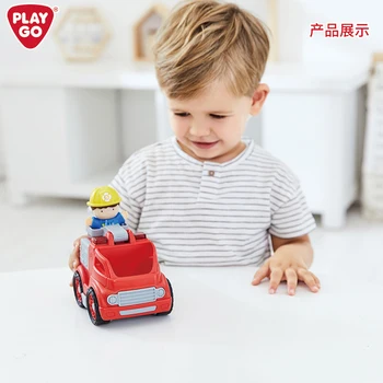 Playgo on the GO Mini Fire Engine Toy for Babies for On-the-Go Fun