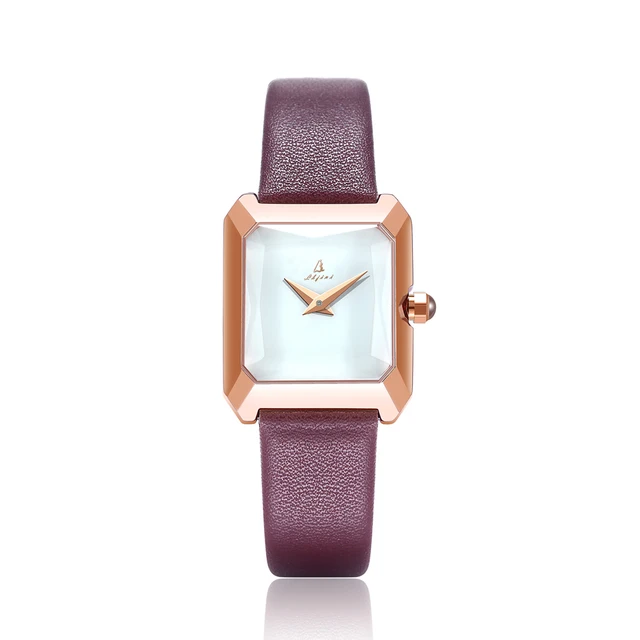 High Quality  Custom Logo Casual Ladies Watch Square Professional Watches Factory Suppliers Waterproof Quartz Watches for Women