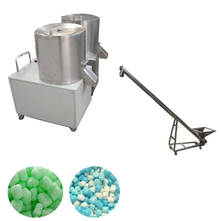 300kg/h Biodegradable Filler Corn Starch Foam Water-Soluble Foam Degradable Granule Extruder Packing Peanuts