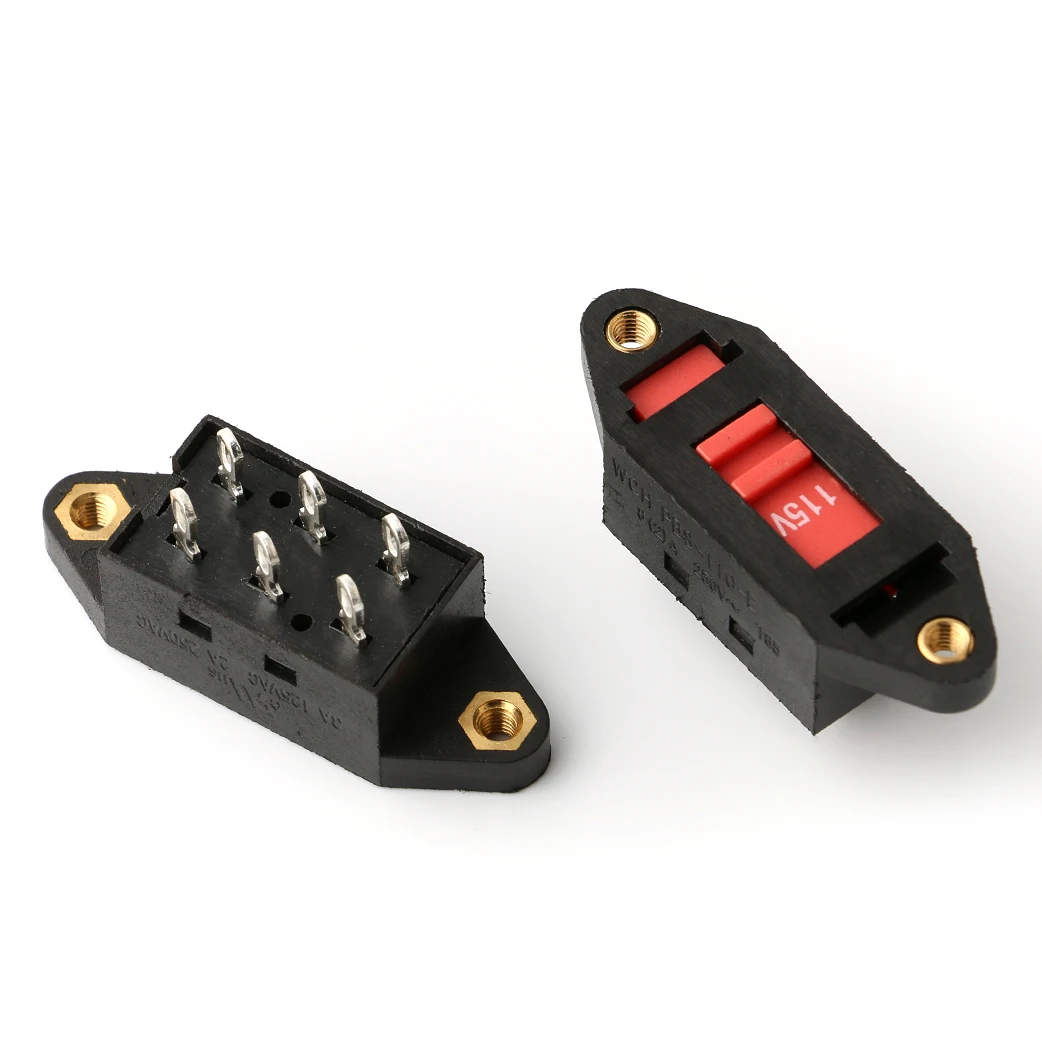 DPDT Slide Switch 115V-230V Voltage Selector, 2 Position, 6 Pins ...