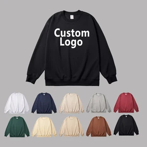 Custom Men's Pullover Puff Hoodies Streetwear Screen Print Performance Sweatshirts Cropped Hoodie Blanket